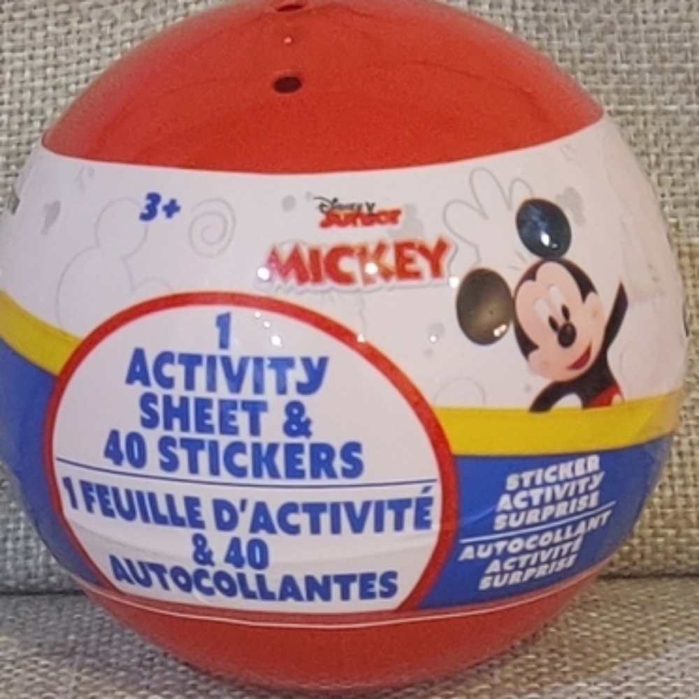 Disney Mickey Activity Ball - Red and White - Picture 2 of 2